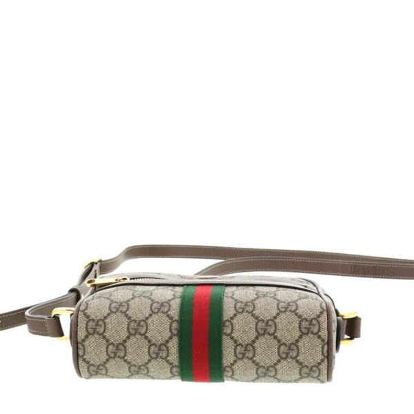 1240005015336 4 Gucci Ophidia Mini Shoulder Messenger Bag Beige