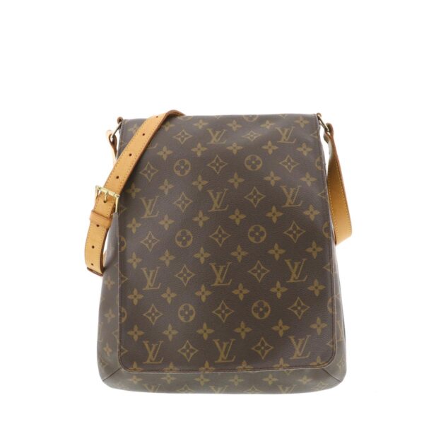 1240005015382 1 Louis Vuitton Musette Bag Shoulder Bag Monogram Brown