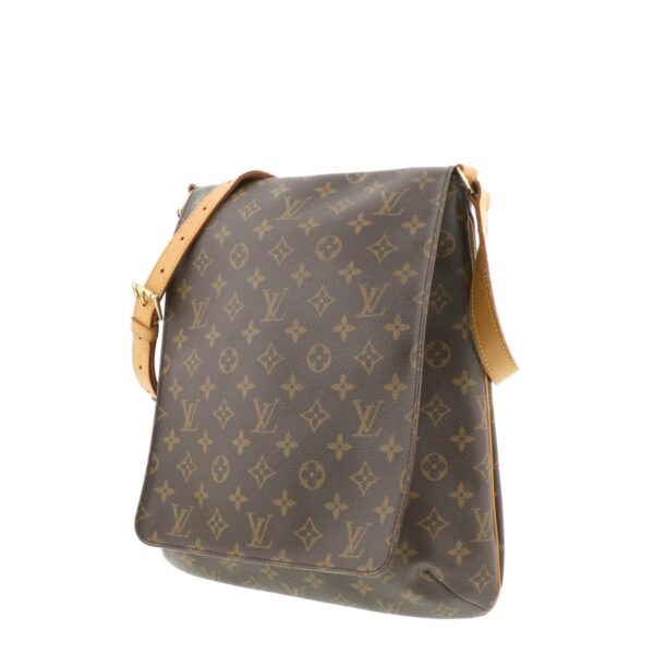 1240005015382 2 Louis Vuitton Musette Bag Shoulder Bag Monogram Brown