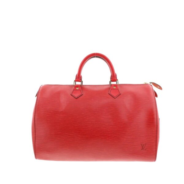 1240005015730 1 Louis Vuitton Speedy 35 Bag Bag Epi Red