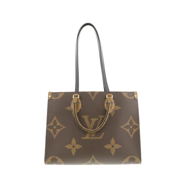 1240005015732 1 Louis Vuitton On the Go MM Bag Tote Bag Monogram Giant Brown