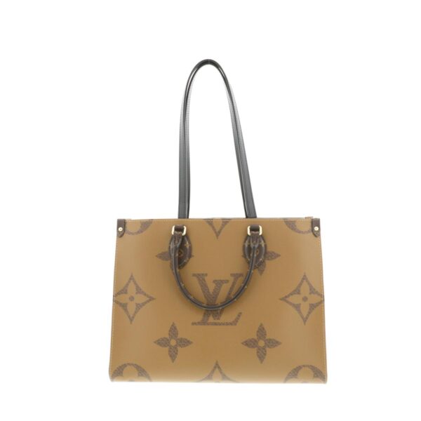 1240005015732 3 Louis Vuitton On the Go MM Bag Tote Bag Monogram Giant Brown