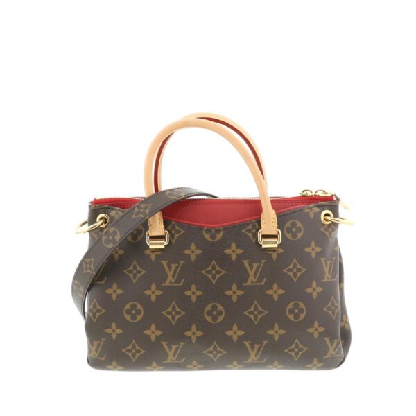 1240005015977 1 Louis Vuitton Pallas BB Bag Handbag Monogram Red