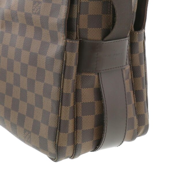 1240005016001 3 Louis Vuitton Naviglio Bag Shoulder Bag Damier Ebene Brown