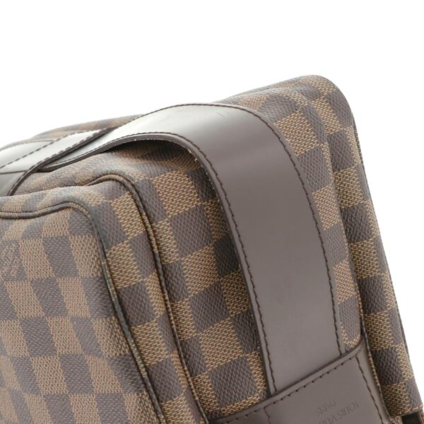 1240005016001 6 Louis Vuitton Naviglio Bag Shoulder Bag Damier Ebene Brown