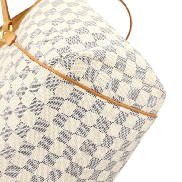 1240005016056 5 Louis Vuitton Totally MM Bag Tote Bag Damier Azur White