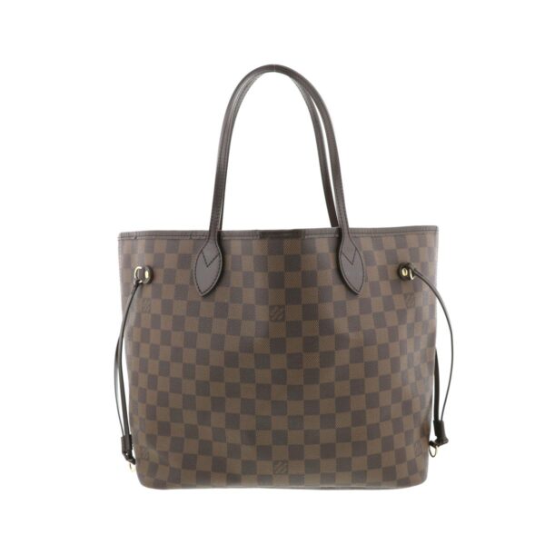 1240005016083 1 Louis Vuitton Neverfull MM Tote Bag Damier Ebene