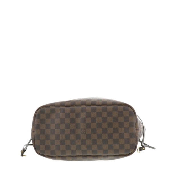 1240005016083 4 Louis Vuitton Neverfull MM Tote Bag Damier Ebene