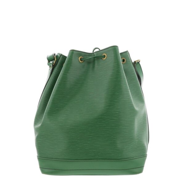 1240005016167 3 Louis Vuitton Noe Shoulder Bag Epi Borneo Green