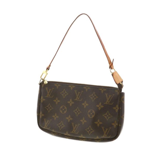 1240005016457 2 Louis Vuitton Pochette Accessoire Monogram Pouch Bag Brown