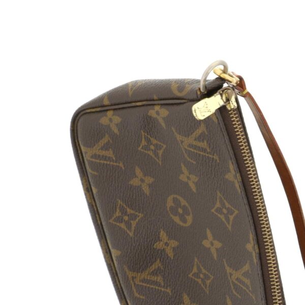 1240005016457 5 Louis Vuitton Pochette Accessoire Monogram Pouch Bag Brown