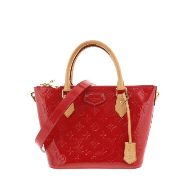 1240005016971 1 Louis Vuitton Montebello PM Handbag Vernis Cerise