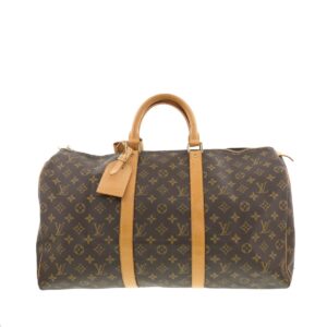 1240005016985 1 Louis Vuitton Neverfull PM Tote Monogram Canvas Leather Brown