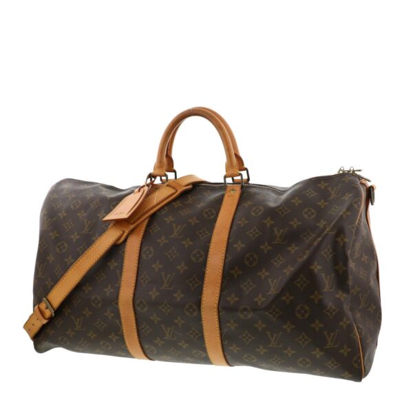 1240005016997 2 Louis Vuitton Keepall Bandouliere 55 Bag Monogram