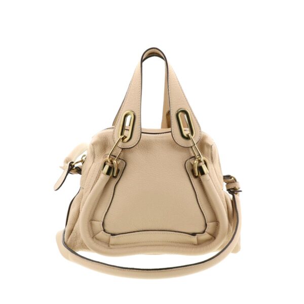 1240005017026 1 Chloe Paraty Shoulder Bag Beige