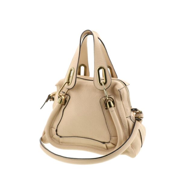 1240005017026 2 Chloe Paraty Shoulder Bag Beige