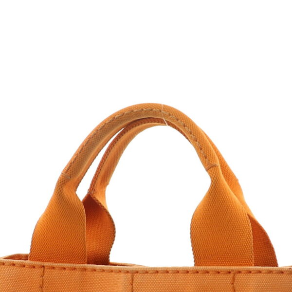 1240005017142 3 Prada Canapa Mini Tote Bag Orange