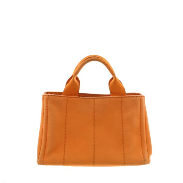 1240005017142 4 Prada Canapa Mini Tote Bag Orange