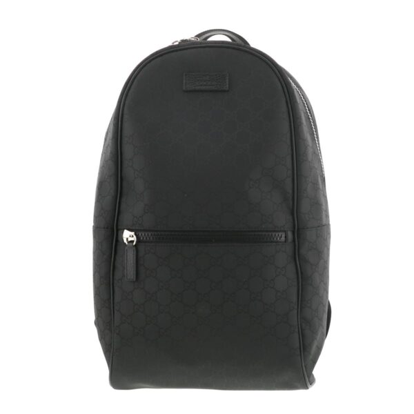 1240005017152 1 Gucci GG Nylon Backpack Black