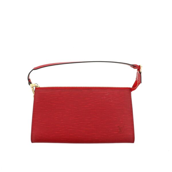 1240005017231 1 Louis Vuitton Pochette Accessory 21 Clutch Bag Epi Caste Ryan Red