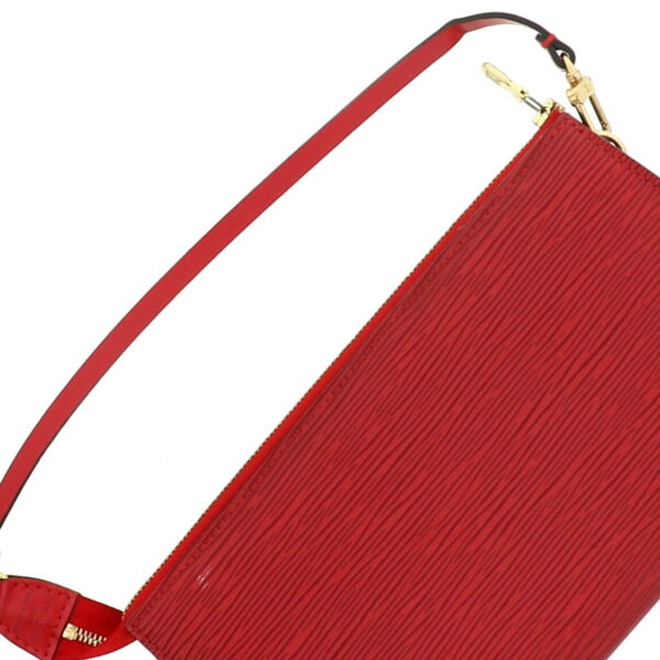 1240005017231 3 Louis Vuitton Pochette Accessory 21 Clutch Bag Epi Caste Ryan Red