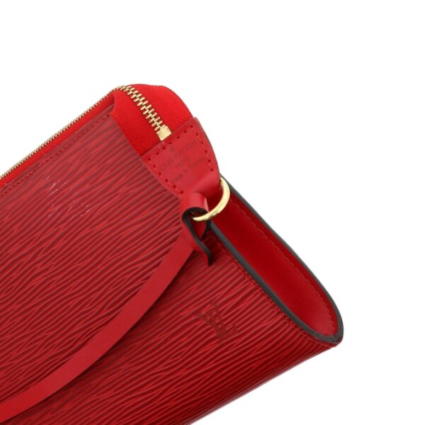 1240005017231 5 Louis Vuitton Pochette Accessory 21 Clutch Bag Epi Caste Ryan Red