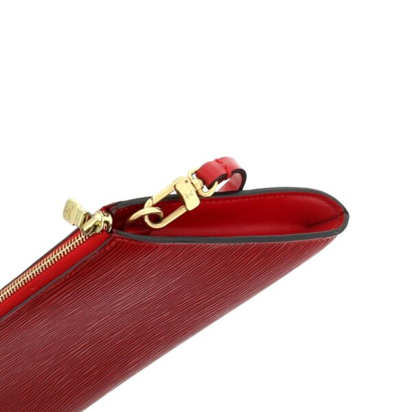 1240005017231 6 Louis Vuitton Pochette Accessory 21 Clutch Bag Epi Caste Ryan Red