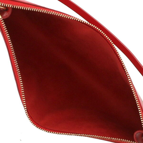 1240005017588 6 Louis Vuitton Pochette Accessoire Clutch Bag Epi Rouge Red