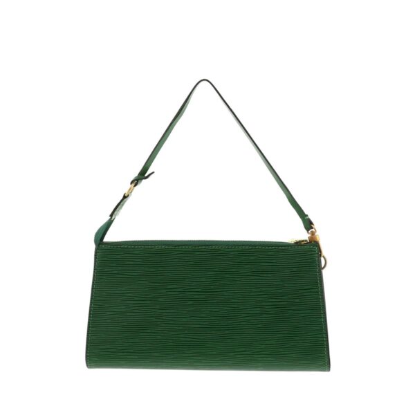 1240005017641 4 Louis Vuitton Pochette Accessoire Clutch Bag Epi Green