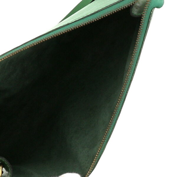 1240005017641 6 Louis Vuitton Pochette Accessoire Clutch Bag Epi Green