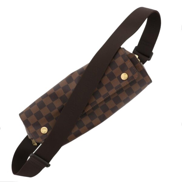 1240005017787 5 Louis Vuitton Naviglio Shoulder Bag Damier Ebene Brown