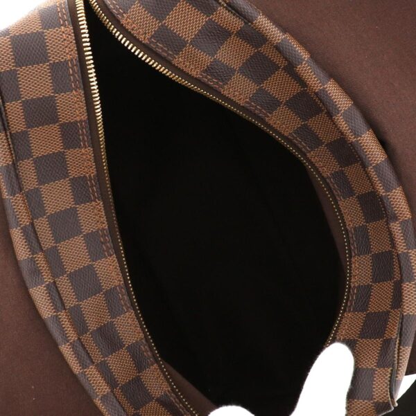 1240005017787 6 Louis Vuitton Naviglio Shoulder Bag Damier Ebene Brown