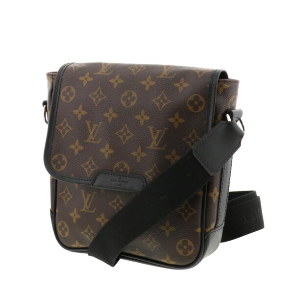 1240005018180 2 Louis Vuitton Bus PM Shoulder Bag Monogram Macassar Brown