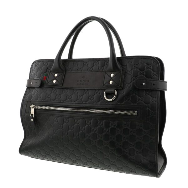 1240005018315 2 Gucci Shima Rubber Briefcase