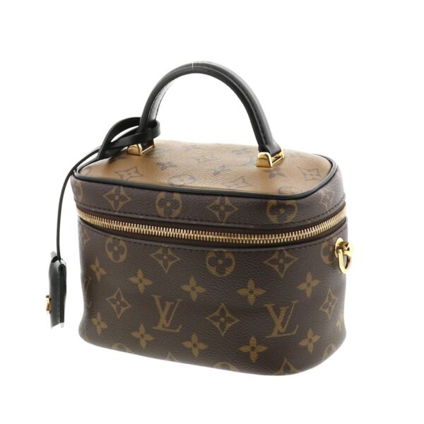 1240005018340 2 Louis Vuitton Vanity NV PM Shoulder Bag Monogram Brown