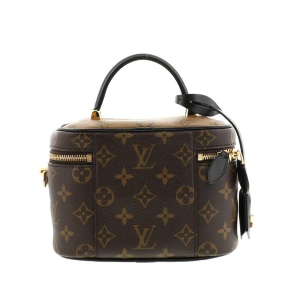 1240005018340 4 Louis Vuitton Vanity NV PM Shoulder Bag Monogram Brown