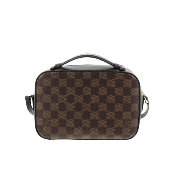 1240005018469 3 Louis Vuitton Santa Monica Shoulder Bag Damier Ebene Brown