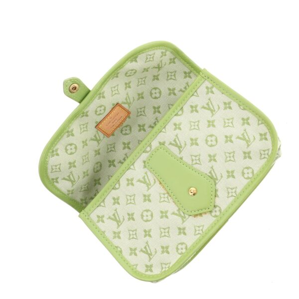 1240005018625 6 Louis Vuitton True Marriage Clutch Monogram Green