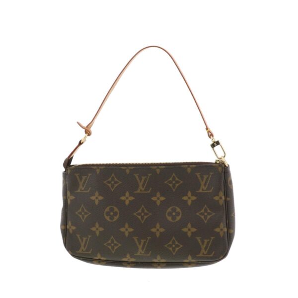 1240005018655 1 Louis Vuitton Pochette Accessory Clutch Monogram Brown