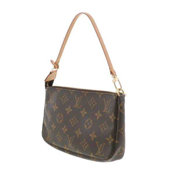 1240005018655 2 Louis Vuitton Pochette Accessory Clutch Monogram Brown