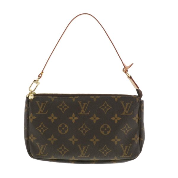 1240005018655 4 Louis Vuitton Pochette Accessory Clutch Monogram Brown