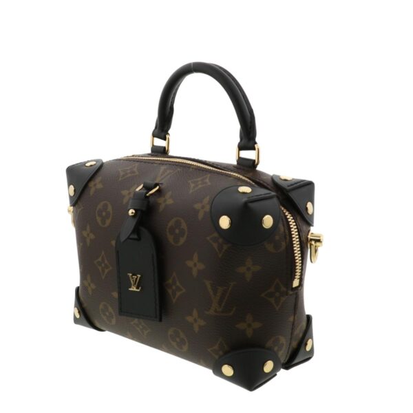 1240005018718 2 Louis Vuitton Petite Malle Handbag Monogram Black