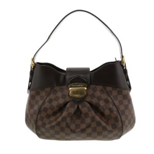 1240005019012 1 Celine Macadam Pattern Shoulder Bag Brown