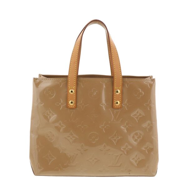 1240005019073 1 Louis Vuitton Lead Pm Handbag Vernis Noisette Beige