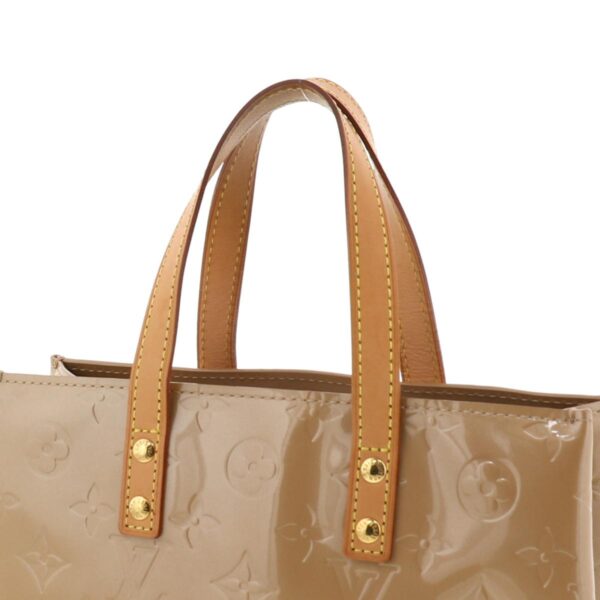 1240005019073 3 Louis Vuitton Lead Pm Handbag Vernis Noisette Beige