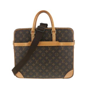 1240005019375 1 Louis Vuitton Monogram Keepall 50 Bandouliere Boston Bag Canvas Brown