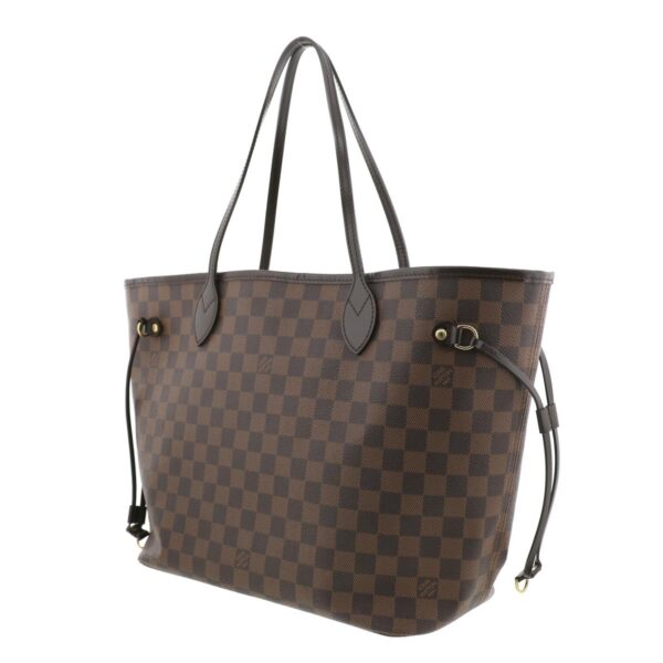 1240005019412 2 Louis Vuitton Neverfull MM Tote Bag Damier Ebene