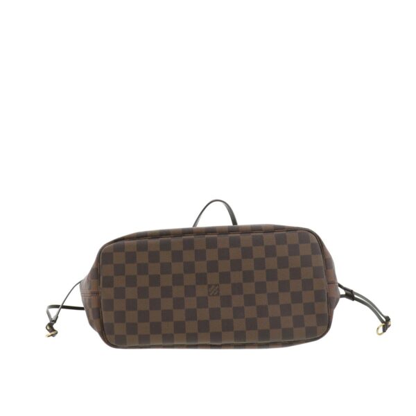 1240005019412 4 Louis Vuitton Neverfull MM Tote Bag Damier Ebene