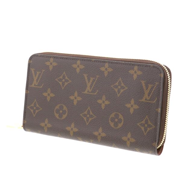 1240005019711 2 Louis Vuitton Jimmy Wallet Long Wallet Monogram Marron