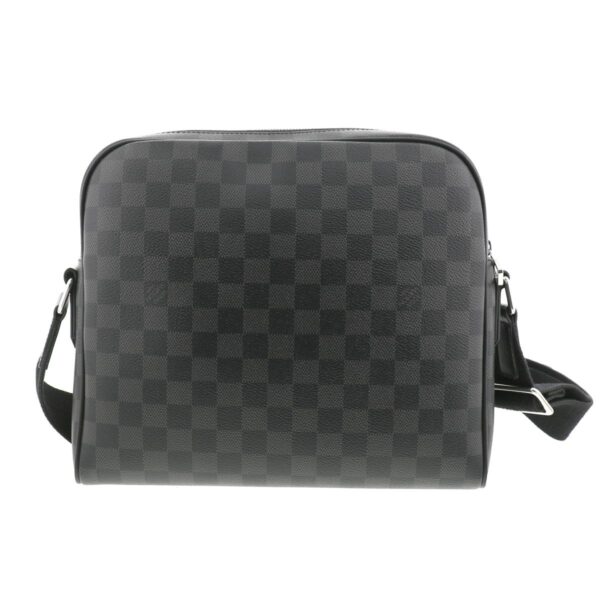 1240005019867 3 Louis Vuitton Dayton PM Shoulder Bag Damier Graphite